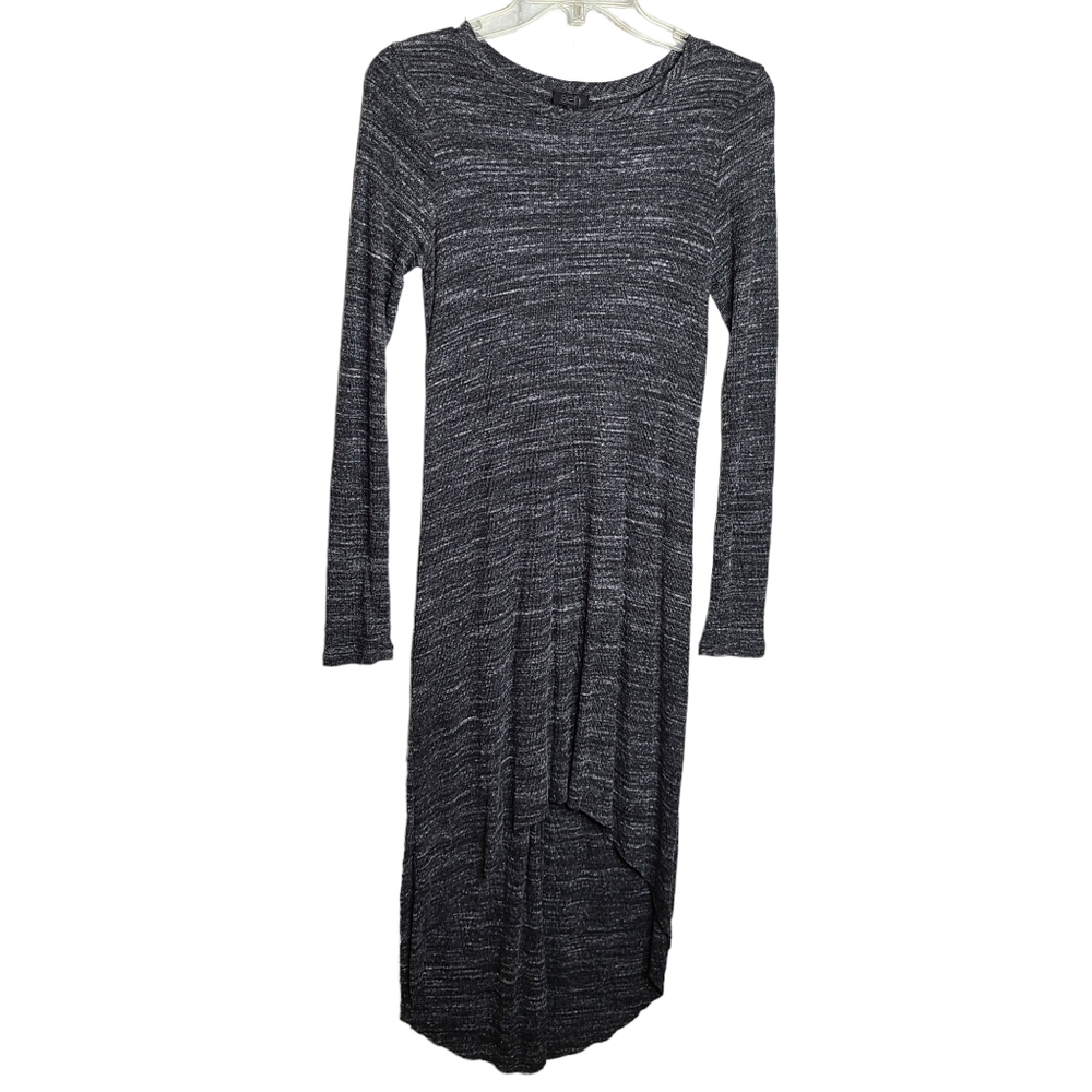 SEN Collection Mason Long Sleeve High Low Tunic Asphalt NWT Size Small